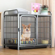 Large Free Space Fence Dog Rabbit Metal Cat Cage Large Cat House Indoor Dog Cage Cat Villa Platform 