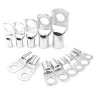 10 SC end caps made of anti-oxidation plated copper, 16mm 10mm wire crimping pipe terminals SC16 SC1