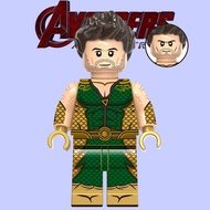 Superhero Mỹ TV Đồ Chơi Lắp Ráp Superhero Đồ Chơi Lắp Ráp Black Robe Patrol 1910 Deep Sea King of th