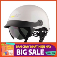 GXT 02 Acoustic Goggles Helmet - 1/2 Motorcycle Helmet with Sun Visor