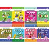 Early Childhood Nursery Learning Series (8 Activity Books) Suitable for 3-5 Years Old Children