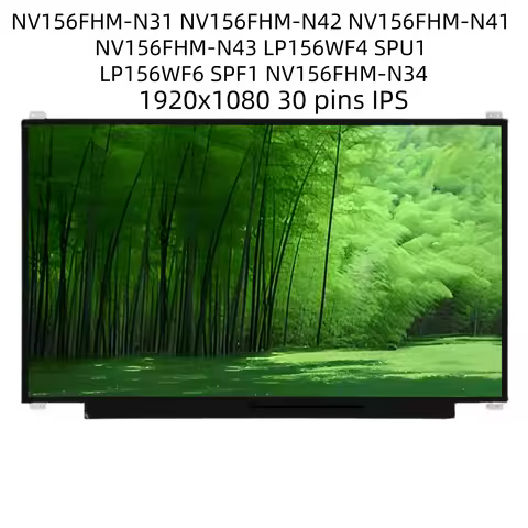 NV156FHM-N31 fit NV156FHM-N42 NV156FHM-N41 NV156FHM-N43 LP156WF4 SPU1 LP156WF6 SPF1 NV156FHM-N34 IPS