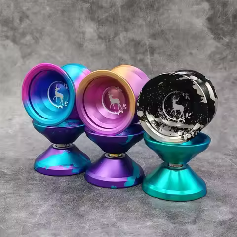 Yoyo Professional Competition Metal Yo Yo Factory with Alloy Aluminum High Speed Unresponsive Toys f