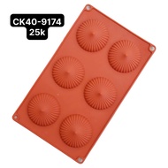 Silicone Mold for Jelly, Cake, Ice,..- Diverse Designs