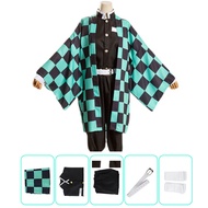 Trang Phục Hóa Trang Thanh Gươm Diệt Quỷ Anime Kimetsu No Yaiba Zenitsu Giyu Tanjirou Kamado Nezuko