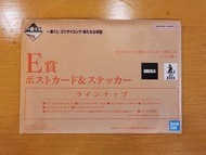 一番賞 哥斯拉 Godzilla E賞 明信片 貼紙 Postcard Sticker