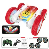 Mobil Stunt Remote Control dengan Lampu Musik 24GHZ Rc Mobil Drift Bisa Diputar 360°