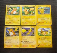 美版 珍藏卡 Ptcg Pokemon 雷超 雷丘 比卡超 皮卡丘Ecard 電鼠系列
