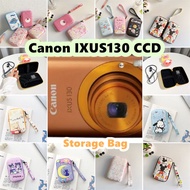 【New product】For Canon IXUS130 CCD Camera Storage Bag 10x16.2cm Size Cartoon Fresh Style with Waterp