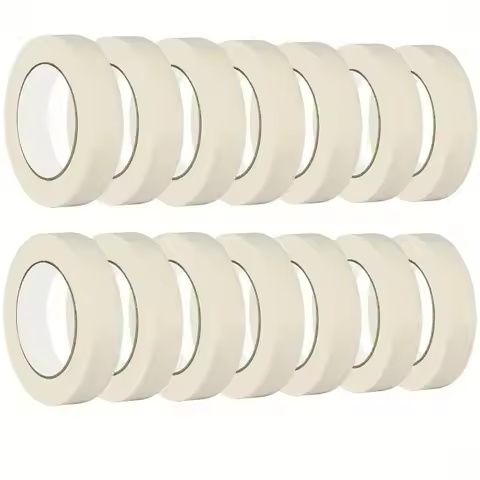 20M Handwritten Protect The Wall 10mm-60mm Single Side Tape White Paper Drawing Adhesive No Trace Ma