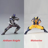 Amazing Yamaguchi Arkham Knight Batman & Wolverine Action Figure Toys