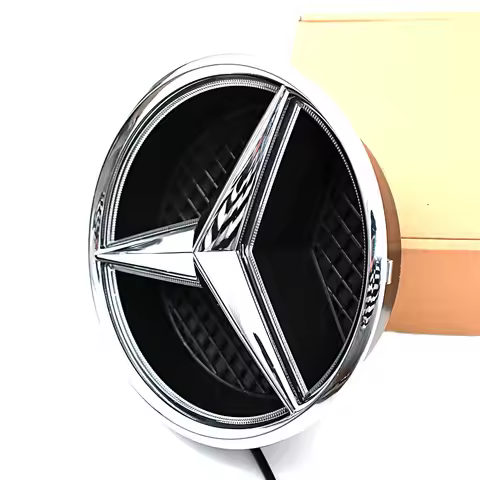 QQQ 1pcs LED Car Front Grille Star Emblem For Mercedes Benz W176 W246 W205 W212 W207 W217 W251 R231