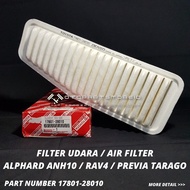 ALPHARD ANH10 AIR FILTER PREVIA TARAGO/ RAV4/ 1725-28010