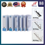 【READY STOCK】PVC Ring File | East File Emi File | 2D 3D 4D Ring File | A4 16mm 25mm 40mm 50mm 65mm