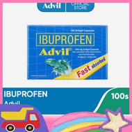 Advil Liquigel Ibuprofen 100s