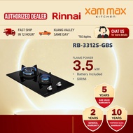 Rinnai - RB3312S GBS Domino Modular Gas Hob / Rinnai RB-3312S-GBS / Rinnai Dapur / Rinnai Gas Stove