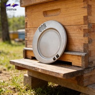 [Simhoa] Round Beehive Entrance Disc Stainless Steel Bee Tool Replacement for Beekeeping Entrance Do