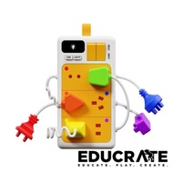 EducratePH Busy Board Plug & Switch Activity Toy Sounds