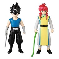 實體店預訂 <日版> 日本直送 MEDICOM TOY ASM (ANIMATION SOFVI MUSEUM)シリーズ 飛影 蔵馬 約23cm 大膠玩具 搪膠玩具 SOFUBI 幽☆遊☆白書 幽遊白