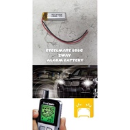 STEELMATE 898G GENERAL 2-WAY REMOTE CONTROL ALARM BATTERY 3.7V 120MAH CHARGING