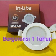 Inlite 5.5W in-lite Slim Downlight 5.5 W INDS602R LED Inbow Downlight