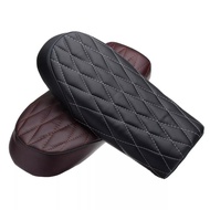 Universal Motorcycle Seat Cushion Cafe Racer Seat Vintage Saddle Flat Pan Retro Seat For Honda CB CB