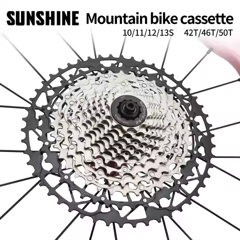 SUNSHINE Mountain Bike Cassette 9/10/11/12/13 Speed For SHIMANO HG 11-42T 11-46T 11-50T Ultra-Light
