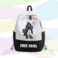 MISS CIRCLE FUNDAMENTAL PAPER EDUCATION MOTIF SCHOOL BAG FREE NAME PRINTING/