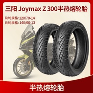 Tayar separa cair panas sesuai untuk model Sanyang JOYMAXZ300 nine-mate, dengan saiz tayar hadapan 1