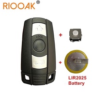 3 Button Car Key for BMW 1 3 5 6 Series E90 E91 E92 E60 Remote Key Shell Case Smart Key Blade Fob Wi