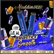 Original 1300Puff Aladdin Pro Stick Smooth  Disposable 100 Authentic