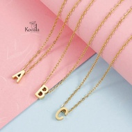 Nagita Initial Letter AZ I Necklace Initial Letter Necklace for Women Fashion