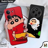 HP Redmi 15C 4G Case Redmi 14C 4G & 5G/ Redmi 13C 4G & 5G/ Redmi 12C 4G/ | Shincan Motif | SoftCase 