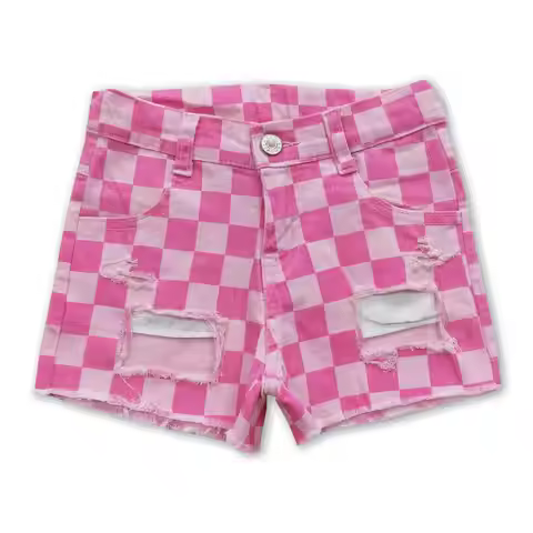Sibling Baby Girls Denim Shorts Bottom
