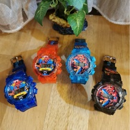 ***NEW 6 LIGHT*** Fashion Kids Watches Jam Budak Music Light Spiderman Car95 Car Avenger Ironman Ult