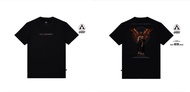 Aerostreet T Shirt Yunani Angel Hitam Kaos T-Shirt T-Shirt AADAA