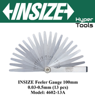 INSIZE Feeler Gauge / Feeler gage 4602 Series (Model: 4602-13A / 4602-13 / 4602-15 / 4602-17 / 4602-