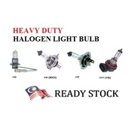 HALOGEN 12V LIGHT BULB H3 H4 H7 H8 H11 CAR MOTORCYCLE HEADLAMP HEADLIGHT BULB