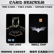 [ Batman ] Touch n Go Card Sticker Cover TNG / MASTER / VISA / CREDIT/ DEBIT CARD