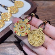 Fu's Pure Silver 999.9 micro-enamel Comass Wholesale FOLKNI Silver 999.9 micro-enamel compass2025112