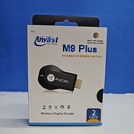 4K Anyast M9 Plus Wireless Display Dongle Ram:128 MB Cpu:Corex-A9 1.2 GHz (2 Core))