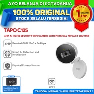TP-LINK TAPO C125 4MP AI HOME SECURITY 2 WAY AUDIO WIFI CAMERA WITH PHYSICAL PRIVACY SHUTTER FREE MI