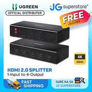 UGREEN 1 Input to 4 Output 4K HDMI 2.0 Splitter 1X4 with EDID Support for TV, Monitor, etc. | 90514