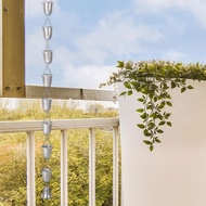 อุปกรณ์เปลี่ยนโซ่รางน้ำ Miracle Shining แบบโซ่รางน้ำฝนรางของประดับตกแต่งแบบแขวนรางรางแบบเหล็กสำหรับล