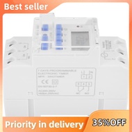 TM919A-2 Programmable Digital Time Switch Relay Timer Control AC 220V 16A Din Rail Mount