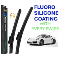 Porsche 911 or 991 Turbo S (2012-2019) 2pcs (1set) MAD FLUORO Silicone Coating Wiper Windscreen Coat
