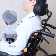[Kesoto] Adjustable Wheelchair Headrest Sturdy Head Pillow for Office Travel Disabled