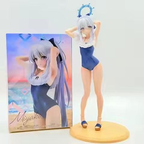 Blue Archive Scale Azur Lane Pola Seaside Coincidence Swimwear Tsukiyuki Miyako Game Anime Beautiful