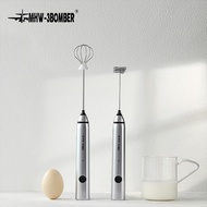 MHW-3BOMBER Bomber Electric Milk Frother Household Cream Whisk Handheld Automatic Milk Frother Stirr