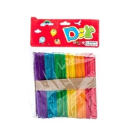 DIY Rainbow Crafting Sticks (100pcs)